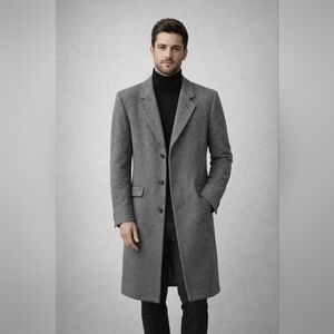 Hammersley Wool & Cashmere Old Money Quiet Luxury Over Coat